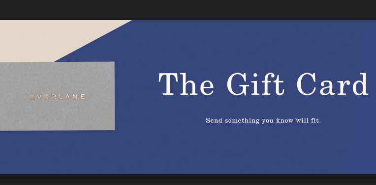 Everlane Gift Card How to Redeem Everlane Gift Card