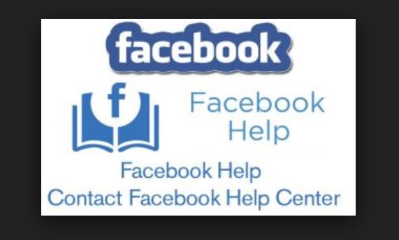 contact Facebook help center