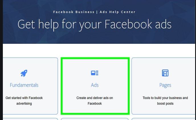 Facebook Ads Help Center