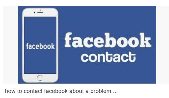 How To Contact Facebook | Facebook Help Center | Contact Facebook