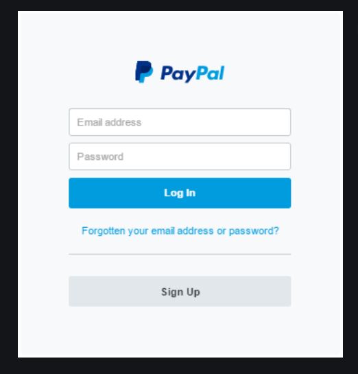 PayPal Account Sign up Log in to your PayPal Account PayPal Sign in
