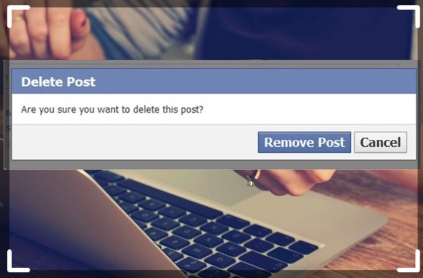 how to delete your post in facebook