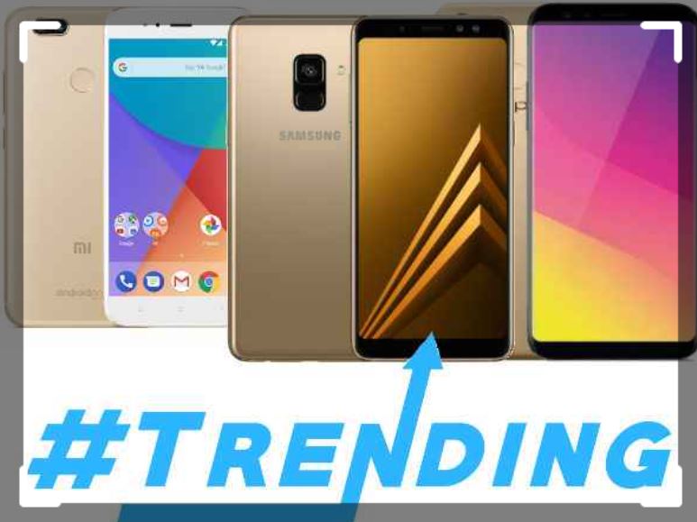 Last week Top 5 Trending smartphones