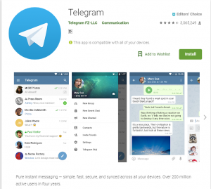 new update for telegram