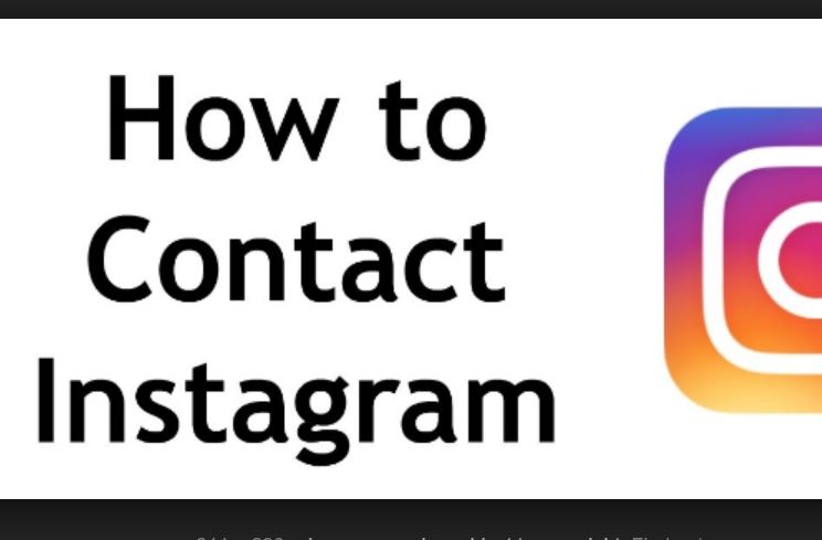 How To Contact Instagram Help Center Using Phone, Desktop & Other ...