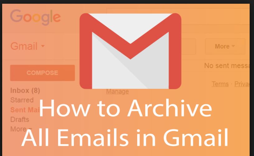 archive message in gmail