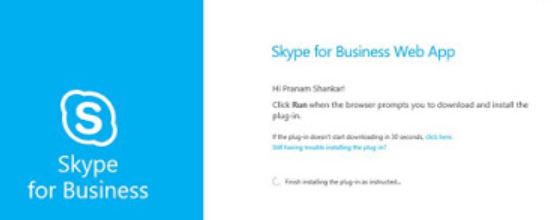 skype for business presenter access